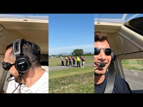 Giro d’Italia in Volo con un P92 – Parte 1: Lucca - Salerno