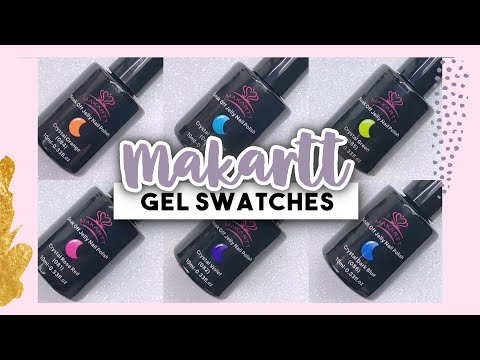 NEON JELLY GEL NAIL POLISH 💅🏻 MAKARTT