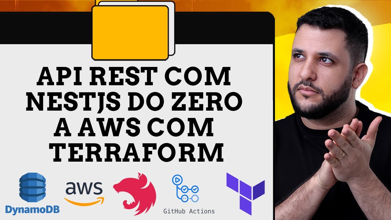 API REST com NESTJS do ZERO a AWS com TERRAFORM e Github Actions