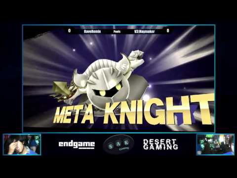 Netflix & Smash 1 Pools - V3|Haymaker (Meta Knight) vs RaveRemix (Pac-Man)