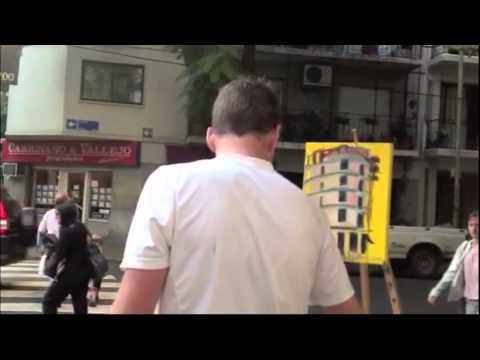 Peter Lewis Painting Plein Air in Buenos Aires and Rio 2012