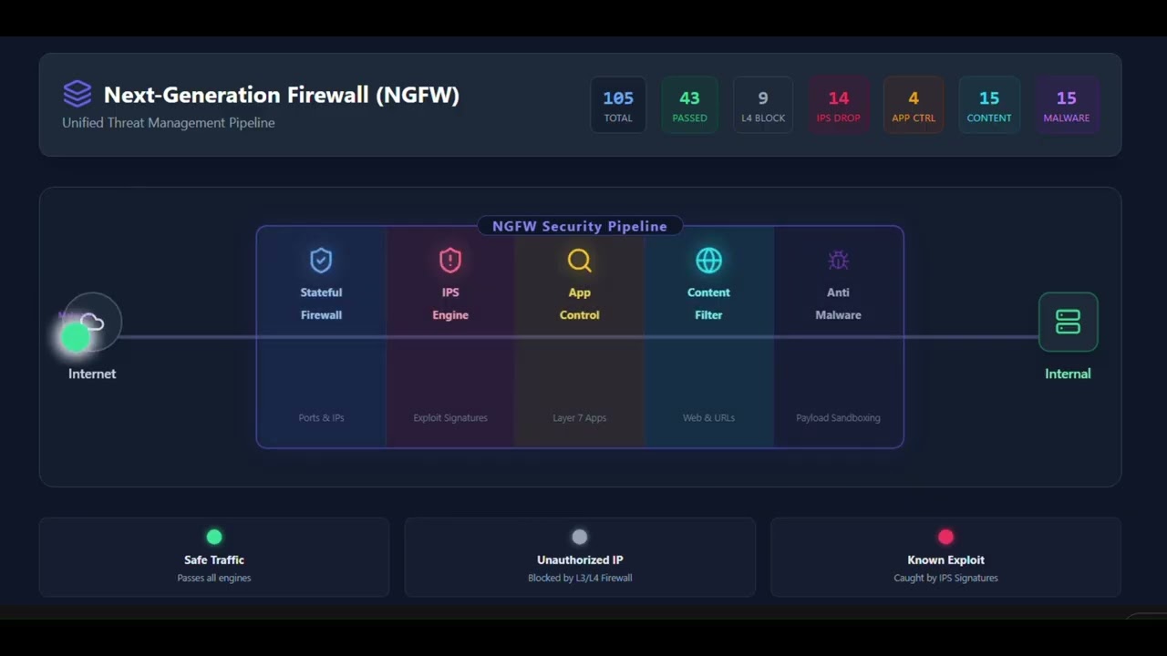 NGFW Explained: Inside the Ultimate Cybersecurity Pipeline, Stateful vs. NGFW