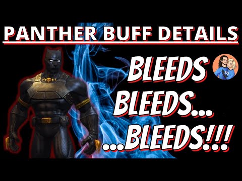 Full BLACK PANTHER Buff Details Revealed - EVERYTHING YOU NEED TO KNOW!!!