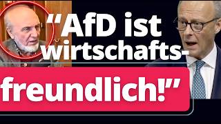 "Die AfD ist nicht wirtschaftsfeindlich, im Gegenteil!"