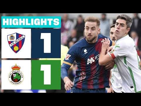 SD HUESCA 1 - 1 R. RACING CLUB | RESUMEN LALIGA HYPERMOTION