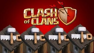 Clash of Clans - How To Get All 5 Builder Huts Fast & Easy!