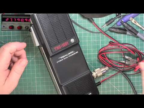 Realistic TRC1001 CB27/81 UK FM Handheld CB radio service