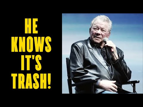 William Shatner DESTROYS The Shill Narrative On Starfleet Academy!