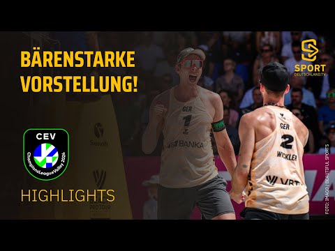 Ehlers/Wickler vs. Boermans/de Groot | Highlights - Beach Euro 2024, 4. Tag| SDTV Volleyball