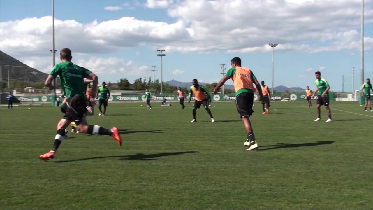 Η τελευταια προπονηση πριν το ματς με την ΑΕΚ | pao.gr