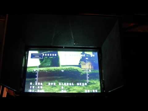 Adding an analog video enhancer to ground station dvr output