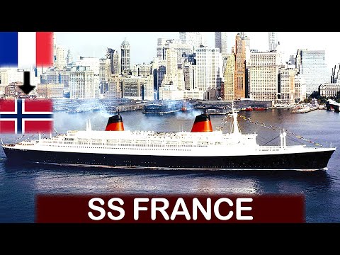 The largest cruise ship of the 20th century, SS France.
