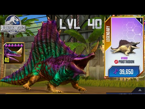 LEVEL 40 PRIOTRODON - Jurassic World The Game