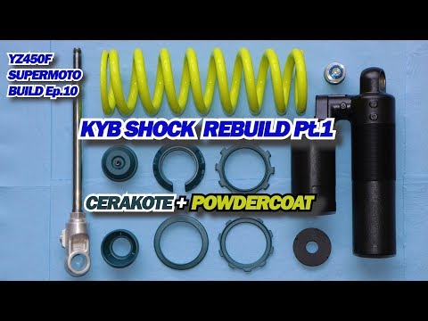 YZ450F Supermoto Build: KYB Shock Disassembly + Coatings! Ep. 10