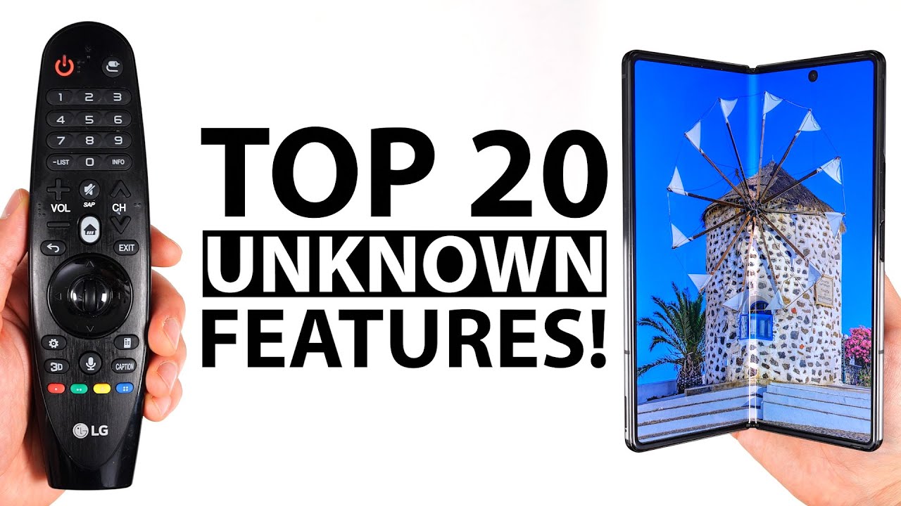 Top 20 Unknown Samsung Galaxy Fold 2 Features!