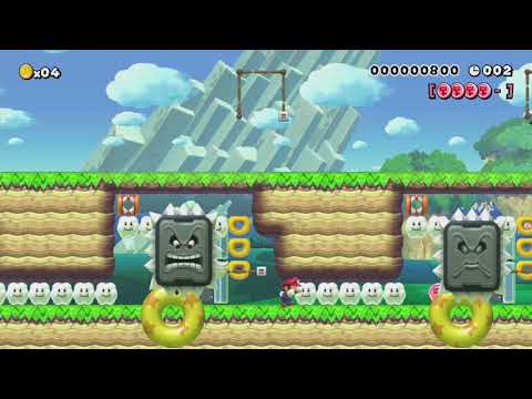 このギミックおもしろーい♪♪ Y+B+→+↑ by ǳǳǳǳǳǳǳǳǳT - Super Mario Maker - No Commentary 1bn