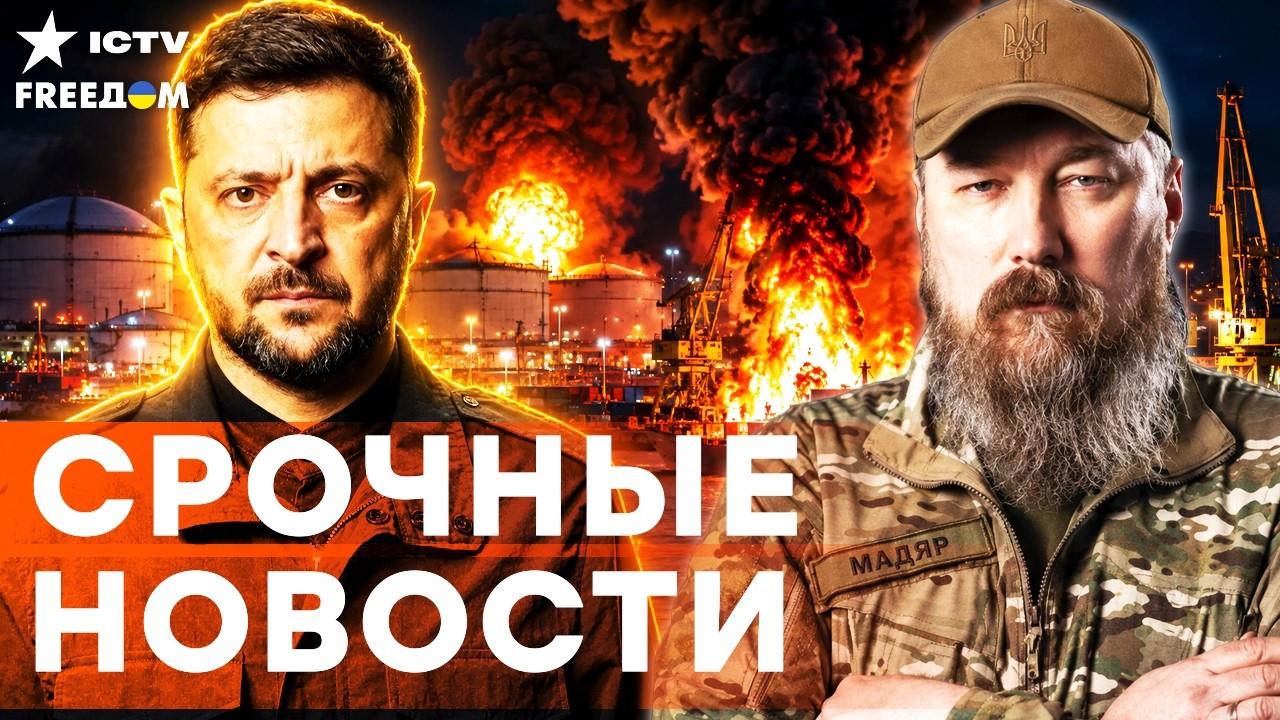 ГЛАВНЫЙ ПОРТ РФ ПАРАЛИЗОВАН! СБС сожгли 6 мегаскладов в Крыму и России! У Пути