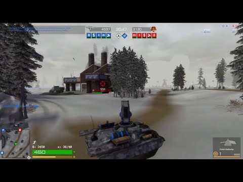 Red Alert 2: Apocalypse Rising - Allied Prism Tank Gameplay #2
