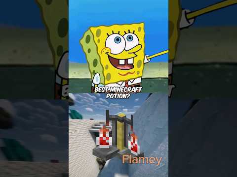 Flamey - SpongeBob, Patrick, Sonic, Goku, and Squidward Argue About Which Minecraft Potion is the Best