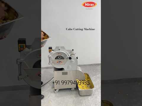 Vegetable Cube Cutting Machine
