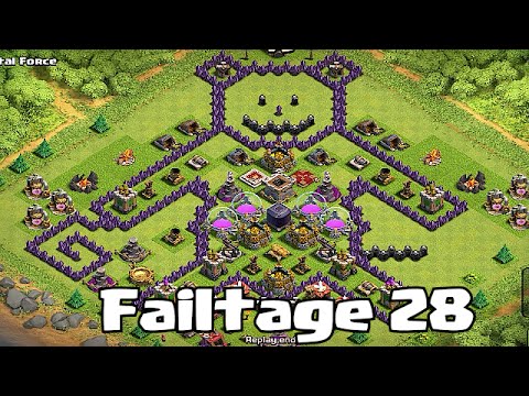 Clash of clans Failtage 28 (Don't stop till you fail enough)