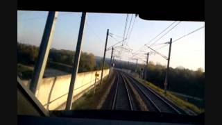 preview picture of video 'Transistion LC / LGV en TGV - Systemwechsel Altbaustrecke / SFS mit TGV'