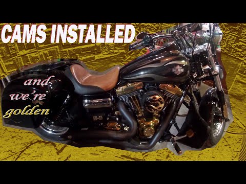 Installing S&S MR103C cams in a 103" Harley Dyna - Random Garage