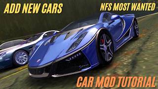 How to Add New Cars in NFS Most Wanted 2005 in 2025 🚗🔥 | Easy Mod loader Tool Tutorial