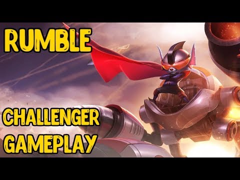 [BR] Akrinuss | RUMBLE vs URGOT | RUMBLE Top | Challenger Gameplay | Patch 8.15