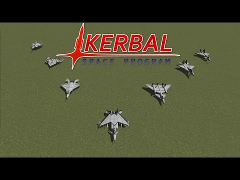 Fighter Jet Showdown (Part 2) - Experimental Jets - Kerbal Space Program