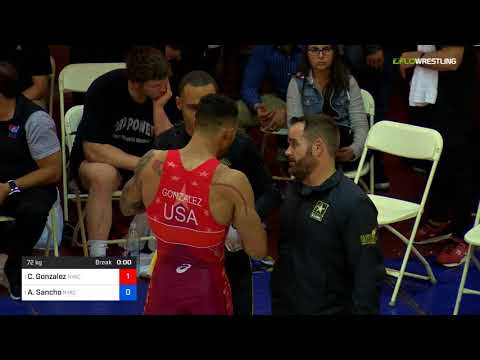 2018 Bill Farrell Memorial International/Greco Roman 72 Finals - Chris Gonzalez (NYAC) Vs. Alejand