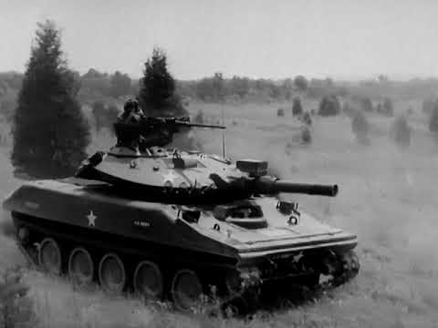 United States Army Training Film TF17-4137: M551 Sheridan Tank Conduct of Fire (1969)