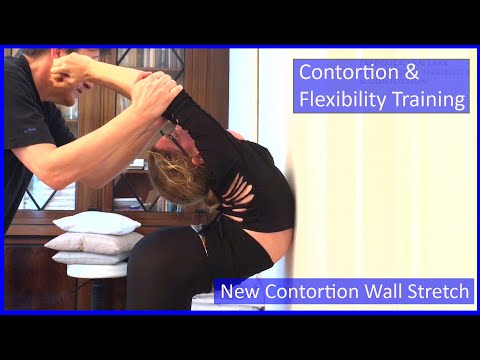 64 Flexyart Contortion Training: A new Wall Stretch  - Also for Yoga, Pole, Ballet, Dance People