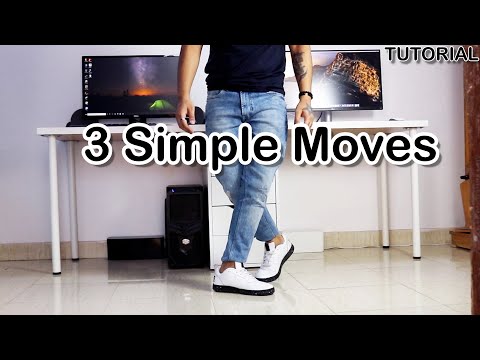 3 Simple Dance Moves For Beginners (Part 5) | Footwork Tutorial