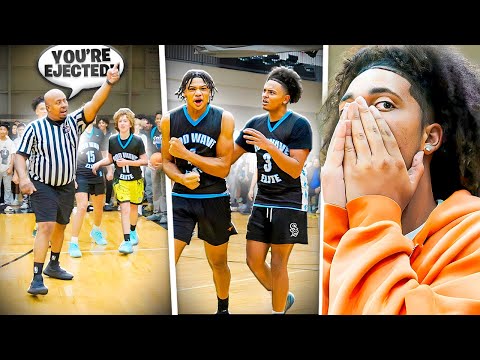 NELSON GOT EJECTED IN THIS HEATED AAU GAME!