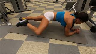 Abs Gym - Day 2 Exercise 1 - Cable Plank Knee to Elbow