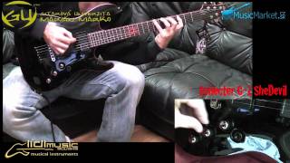 Video thumbnail for 0216_Schecter C-1 She Devil by Marián Marko testy LMSK