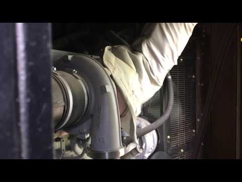 Perkins 2506C E15TAG1 motor indulása