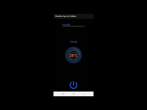 Weather App | Kotlin and Python | Android Studio | Prak EnTech