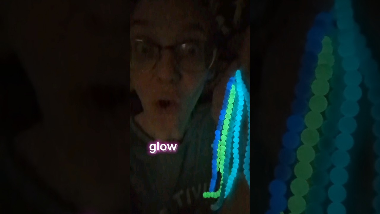 Watch video Who doesnt love glow in the dark beads 😍 Now Who doesnt love glow in the dark beads 😍