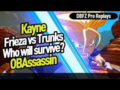 【DBFZ】 OBAssassin vs Kayne, An absolutely tense match! 【DBFZ Pro Replays】