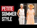 12 Summer Outfits For Short Elegant Women Over 50