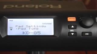 Video thumbnail for Roland TD 4 Settings for Pintech by PintechWorld