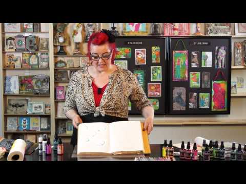 Scribble Sprays Technique With Dyan Reaveley