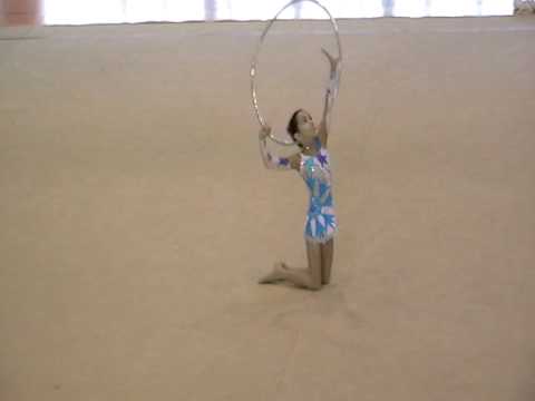 Alin first time rhythmic hoop 2010, Beer Sheva Israel