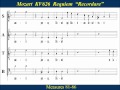 Mozart - KV626 - Requiem - Recordare - Score ...