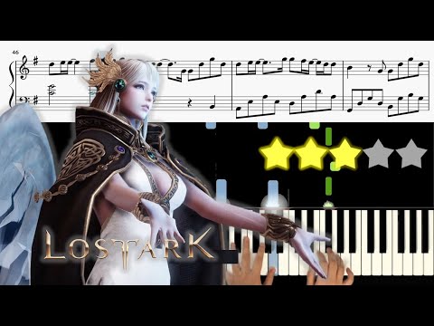 SoHyang (소향) - Sweet Dreams, My Dear [LOST ARK, 로스트아크 OST] 🎹《Piano Tutorial》 ⭐⭐⭐☆☆