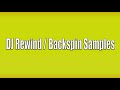 FREE Dancehall Sound Effects DJ Rewind Backspin Samples