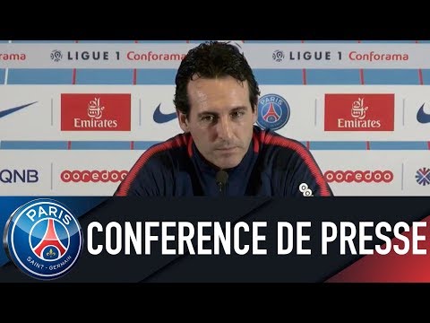 Paris Saint-Germain press conference PARIS SAINT-GERMAIN vs EA GUINGAMP