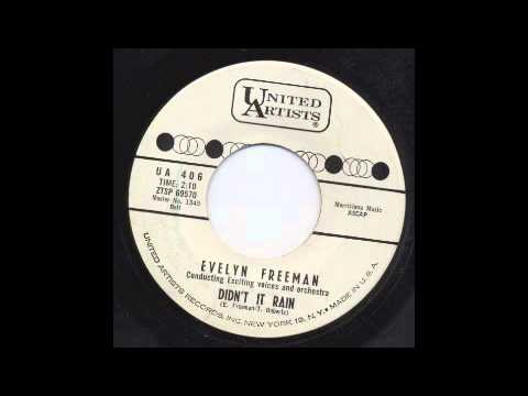EVELYN FREEMAN - DIDN'T IT RAIN - UNITED ARTISTS
